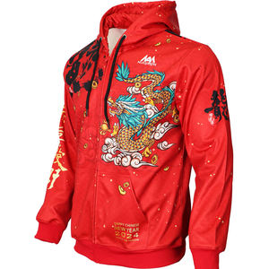 Sudadera con Logotipo Personalizado, Nuevo Diseño, Mezcla de Algodón y Poliéster de Alta Calidad, Ecológica, Transpirable, Impresión Digital con Estampado Animal, Secado Rápido - Product Image 3