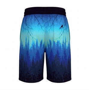 Custom Tropical <b>Leaf</b> Print Muay Thai Shorts Professional MMA Training Trunks with Sublimated Floral Design - Product Image 2