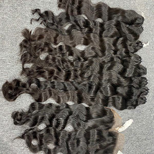 Extensiones de Cabello Ondulado a Máquina, Doble Trama, Pedido al por Mayor, Estilo Ondulado Natural - Product Image 1