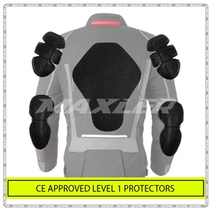 Chaqueta Touring 3/4 para hombre, aprobado por la CE Equipo de Motocicleta, chaqueta de ventilación reflectante impermeable para uso en todas las estaciones - Product Image 5