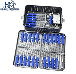 Juego de Instrumentos Ortopédicos para Columna Vertebral, Acero Inoxidable, Herramientas Quirúrgicas Manuales para Cirugía de Columna, Instrumentos Quirúrgicos para Trauma, Alta Calidad, CE - Product Image 1