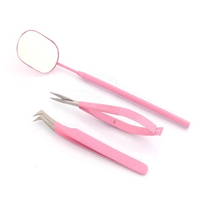 แหนบต่อขนตาสแตนเลสแบบญี่ปุ่นคุณภาพสูงติดโลโก้ได้ตามต้องการ - Product Image 2