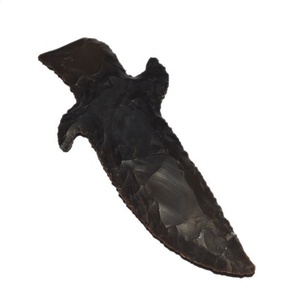 Ágata piedra pequeña Sward Piedra Natural curación ágata punta de flecha cuchillo suministros - Product Image 5