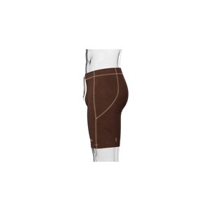 Shorts Bermuda Homme Marron Uni Taille Mi-Haute avec Cordon de Serrage Grande Taille Décontracté en Tricot Spandex Nylon - Product Image 5