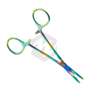 Tijeras Portaagujas Olsen Hegar de 5 1/2 Pulgadas, Acero Inoxidable, Instrumentos Quirúrgicos Médicos, Mango con Recubrimiento de Color para Mejor Agarre - Product Image 5