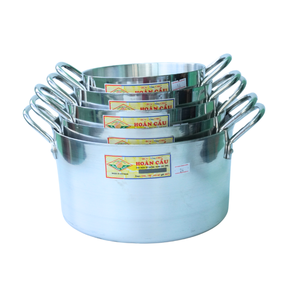 Batterie de cuisine 3 en 1 en aluminium durable pour usage familial et commandes à l'étranger - Product Image 1