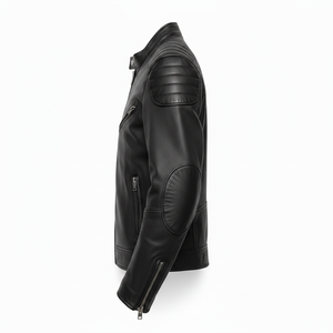 Custom Design Breathable Men Winter Jacket <b>High</b> Quality <b>Top</b> Selling Men <b>Leather</b> Jacket For Online Sale - Product Image 5