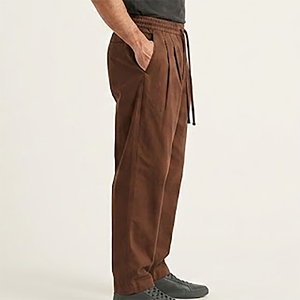 Pantalones Deportivos Holgados de Cintura Elástica, 100% Algodón, Resistentes, Transpirables y Ecológicos, Estilo Casual con Contraste, Más Vendidos - Product Image 2