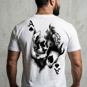 T-shirt unisexe à col rond en coton 100% tricoté, poids lourd 230 g/m², manches courtes, streetwear, impression de logo personnalisé, numérique, écologique - Product Image 1
