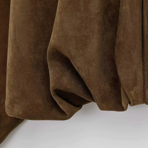 Veste chemise de travail en PU pour homme, manches chauve-souris, col rabattu, couleur unie, coupe courte et ample, vêtement d'extérieur d'automne avec poches - Product Image 5