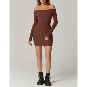 Vestido de Noche Elegante de Diseñador Personalizado para Mujer, Vestido de Fiesta con Cuello en V y Manga Larga para Graduación, Banquete - Product Image 6