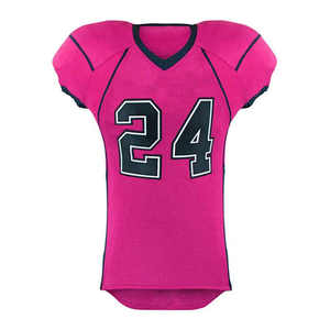 Uniforme de Fútbol Americano Rosa Personalizado 2026, Jersey 2025, Sublimación Completa, Kit de Equipo, Ropa Deportiva Profesional Personalizada - Product Image 1