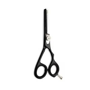 Ciseaux de coiffure Morje à dents fines, lame en acier inoxydable 4Cr13, 28 dents, pour droitiers, manche long, légers, réutilisables, pour salon de coiffure - Product Image 2
