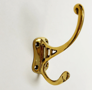 Brass <b>Hook</b> Hanger Brass Golden <b>Key</b> Holder <b>Hook</b> Custom Modern Single Decorative Hanging <b>Hook</b> Best Price - Product Image 6