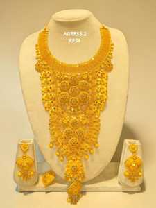 New Fashion Hiphop Style Gold Plated Brass Diamond Women's Jewelry Set Necklace/<b>Bracelet</b> Engagement Wedding Anniversary Gift - Product Image 2
