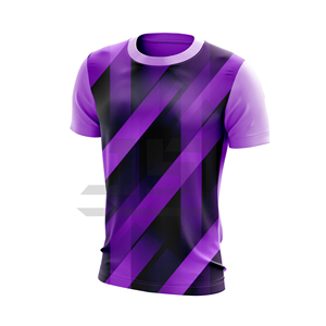 Camisetas para Hombre en Diferentes Colores y Estampados - Spandex/Poliéster, Tejido de Punto, Tie-Dye en la Parte Delantera, Manga Corta, Corte Regular, Tejido Grueso - Product Image 4