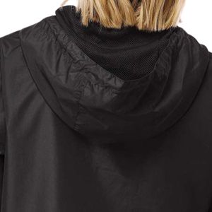 Women's Lightweight Crop Windbreaker Jacket Water Resistant Hooded Zip Up Casual Outdoor Coat Custom Logo OEM ODM Wholesale - Product Image 4