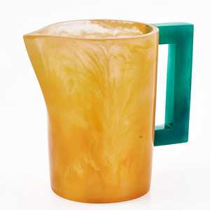 Artisan <b>Resin</b> <b>Epoxy</b> Water Jug Luxury Pitcher for Ramadan Iftar <b>Table</b> Home Decor - Product Image 4