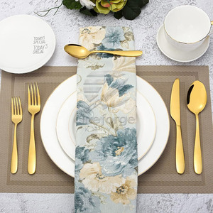 Ensemble de couverts en matériau durable, en stock, nouveau style, couleur unie, finition miroir. - Product Image 6