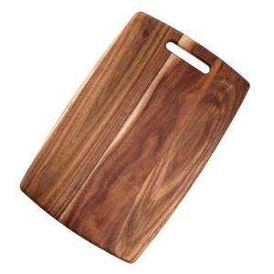 Tabla de Cortar Rectangular de Resina Marrón Oscuro con Asa, Craft Emporium Exports, 1.5 cm de Grosor, Apta para Lavavajillas, de Fábrica - Product Image 1