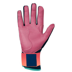 Gants de frappeur de baseball en cuir de qualité supérieure, personnalisables, pour droitier, respirants, pour entraînement de softball, vente en gros - Product Image 2