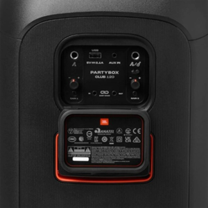 Portable Waterproof <b>Party</b> Speaker <b>Box</b> with Wheels and 2 Microphones Outdoor Karaoke Audio System - Product Image 2