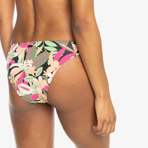 Culotte Femme en Coton Imprimé Floral avec Nœud, Taille Quotidienne, Logo, Respirante, Anti-Bactérienne, Coupe Droite - Product Image 2