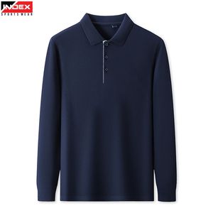 Camiseta Polo de Manga Larga al Por Mayor para Hombre, con Logotipo Personalizado, Tela Suave, Fabricante - Product Image 1