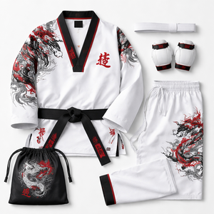 Uniformes de Karate Hechos a Medida al por Mayor para Entrenamiento de Artes Marciales - Fabricante OEM Directo de Fábrica - Product Image 5