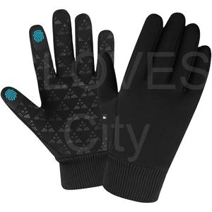 Guantes de Ciclismo con Pantalla Táctil Completa, Resistentes a Impactos, Transpirables, para Bicicleta de Montaña MTB, con Logotipo, Fabricados en PU, con Cierre de Gancho y Bucle - Product Image 5
