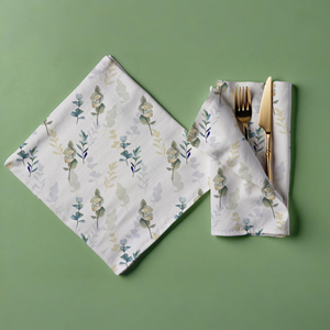 Ensemble de serviettes de table en coton doux, serviettes en tissu réutilisables pour la maison, le restaurant et les dîners de fête - Product Image 2