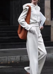 Conjunto Deportivo de Sudadera con Capucha para Mujer, Logotipo Personalizado, Lana y Cachemira, para Gimnasio y Jogging - Product Image 2