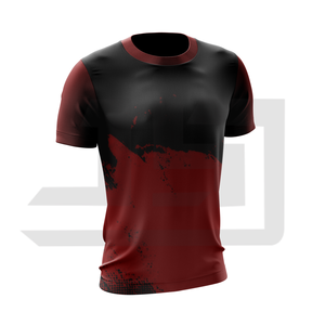 Maillot de sport court personnalisé à impression numérique, T-shirt léger pour hommes, femmes, équipes scolaires et activités de tournoi - Product Image 4