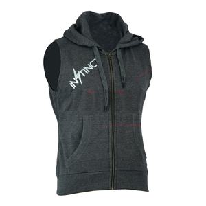 Sudadera con Capucha Deportiva Personalizada de Alta Calidad para Hombre, Chaleco de Invierno Estilo Urbano, Sin Mangas, Mezcla de Algodón, Básico, Sudadera de Forro Polar al por Mayor - Product Image 1