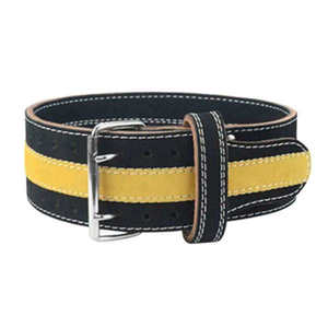 Ceintures de musculation en cuir véritable de haute qualité, motif grainé, pour la musculation en salle et le powerlifting au Pakistan - Product Image 2