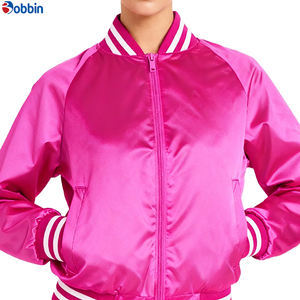 Vestes de sport en satin pour femmes BOBBIN INDUSTRIES - Coupe-vent et séchage rapide, manteau d'hiver avec fermeture éclair - Product Image 4