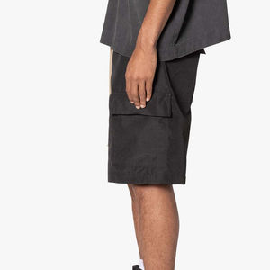 Pantalones Cortos Deportivos de Forro Polar para Hombre, Talla Grande, Personalizados, de Alta Calidad, con Cintura Elástica Cómoda y Bolsillos Laterales - Estilo Casual - Product Image 3