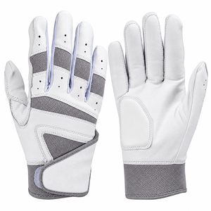 Gants de frappe de baseball et de softball de qualité supérieure en cuir véritable, service ODM/OEM, gants de frappe de baseball pour adultes en vente - Product Image 3
