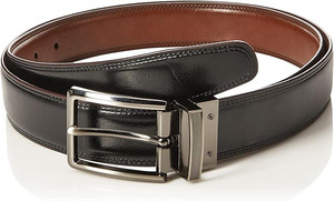 Ceinture habillée élégante pour hommes 2026 en cuir véritable de haute qualité avec logo personnalisé et boucle ardillon automatique, idéale pour jeans – Vente en gros - Product Image 3