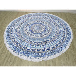 High Absorbent Mandala Pattern Printed round Beach <b>Towel</b> Custom <b>Quick</b> <b>Drying</b> Golf <b>Towel</b> from India Made of Cotton - Product Image 6