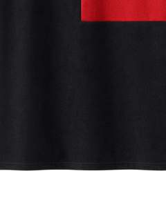 Polo à demi-zip pour homme, noir, rouge, gris, color block, manches courtes, haut décontracté, pour la vente en gros, fabricant sur mesure, qualité export, OEM - Product Image 5