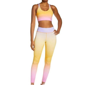 Conjuntos de Yoga Personalizados para Mujer, Tejido Elástico Premium, Dos Piezas, Ecológicos, Transpirables, Ropa Deportiva - Product Image 1