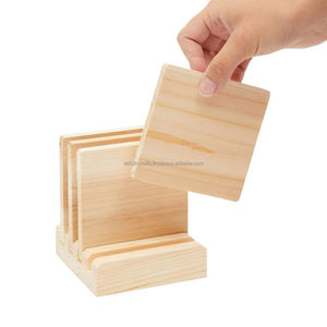 Posavasos y alfombrillas con forma de hexágono de madera de corteza de árbol de mango natural y alfombrillas - Product Image 3