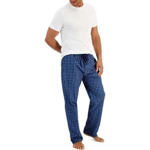 Women's Flannel Plaid <b>Lounge</b> <b>Pants</b> Casual Stretch Sleepwear Bottoms Pockets Comfortable Drawstring Pajama Shorts Plus Size Soft - Product Image 1