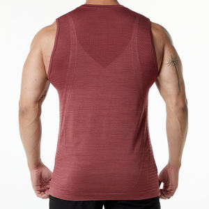 เสื้อกล้ามผู้ชายผ้าฝ้าย เสื้อซับในออกกำลังกาย ใส่สบายสำหรับฤดูร้อน ดีไซน์ทันสมัย ทรงเข้ารูป สำหรับบริการ OEM - Product Image 5