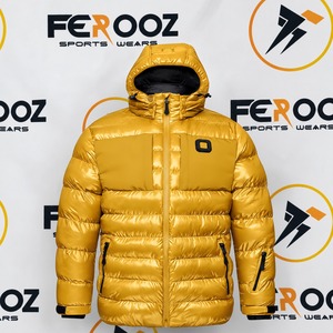 Veste de neige isolante pour homme, col montant, manches longues, fermeture éclair sur le devant, vêtement léger, streetwear, vêtements de voyage avec rangement - Product Image 3