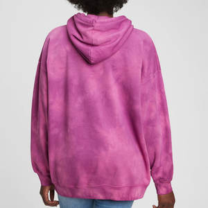 Sweat à capuche d'hiver 100 % coton de qualité supérieure avec impression sérigraphiée délavée à l'acide et au sel, design uni, style décontracté - Product Image 3