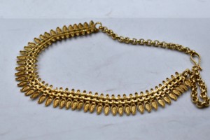 Collier à chaîne réglable en laiton plaqué or 18 carats pour femmes, bijoux de mode en gros, fabrication de bijoux - Product Image 3