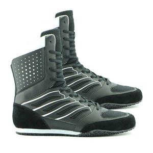Conception et logo personnalisés bonnes ventes chaussures de boxe chaussures de boxe légères fabriquées par des professionnels - Product Image 5