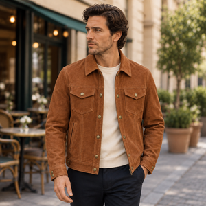 <b>STITCH</b> MASTER PRO INDUSTRIES Mens Custom Genuine Leather Jacket Biker Motorcycle <b>Coat</b> Premium Winter Fashion Outerwear Wholesale - Product Image 6
